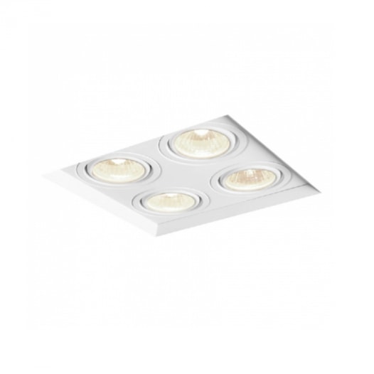 EMBUTIDO NO FRAME II 4X AR111 LED 28,1X28,1X10CM | NEWLINE IN61354 EMBUTIDO NO FRAME II 4X AR111 LED 28,1X28,1X10CM | NEWLINE IN61354