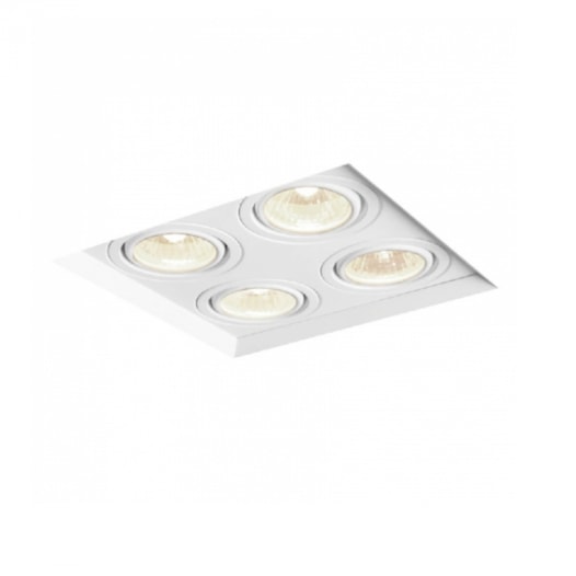 EMBUTIDO NO FRAME II 4X AR70 LED 19,8X19,8X10CM | NEWLINE IN61344 EMBUTIDO NO FRAME II 4X AR70 LED 19,8X19,8X10CM | NEWLINE IN61344