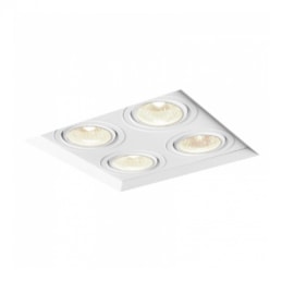 EMBUTIDO NO FRAME II 4X PAR16 LED 19,8X19,8X9CM | NEWLINE IN60324 EMBUTIDO NO FRAME II 4X PAR16 LED 19,8X19,8X9CM | NEWLINE IN60324