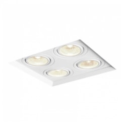 EMBUTIDO NO FRAME II 4X PAR20 LED 19,8X19,8X13CM | NEWLINE IN60334 EMBUTIDO NO FRAME II 4X PAR20 LED 19,8X19,8X13CM | NEWLINE IN60334