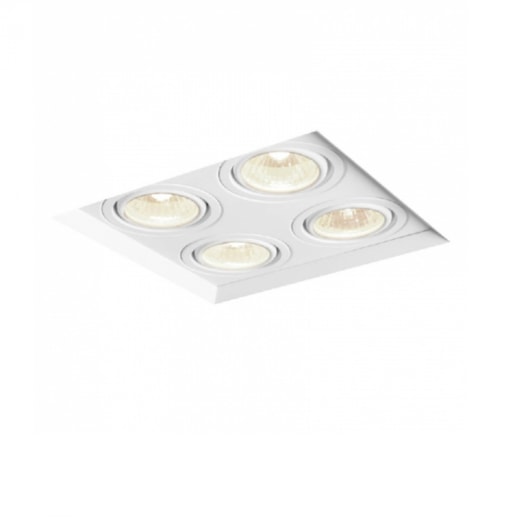 EMBUTIDO NO FRAME II 4X PAR30 LED 28,1X28,1X16CM | NEWLINE IN60364 EMBUTIDO NO FRAME II 4X PAR30 LED 28,1X28,1X16CM | NEWLINE IN60364