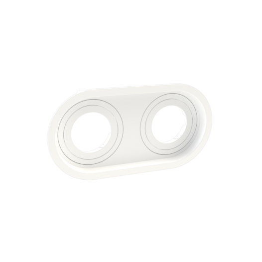 EMBUTIDO ORBIT AR70 DUPLO RECUADO BRANCO | MOON 1061481 EMBUTIDO ORBIT AR70 DUPLO RECUADO BRANCO | MOON 1061481