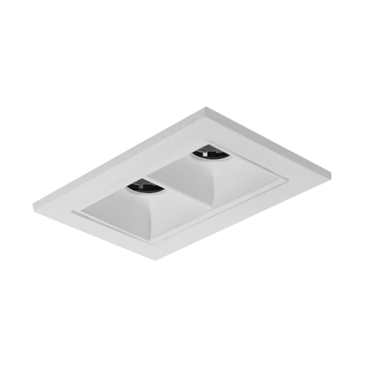 EMBUTIDO PIXEL LED 2 FOCOS 10 GRAUS 4W 2700K 127/220V 7X4,5X4CM | NEWLINE EM03026LED27 EMBUTIDO PIXEL LED 2 FOCOS 10 GRAUS 4W 2700K 127/220V 7X4,5X4CM | NEWLINE EM03026LED27