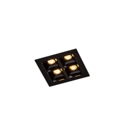 EMBUTIDO PIXEL LED 4 FOCOS 36º 8W 2700K 700MA 75X70X40MM SEM DRIVER | NEWLINE EM03034LED27SD EMBUTIDO PIXEL LED 4 FOCOS 36º 8W 2700K 700MA 75X70X40MM SEM DRIVER | NEWLINE EM03034LED27SD