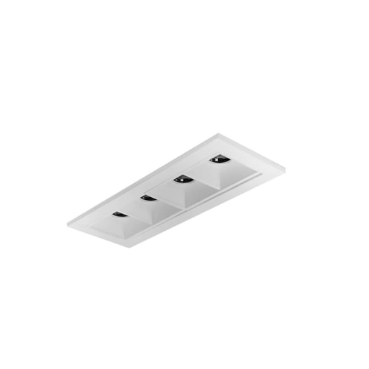 EMBUTIDO PIXEL LED 4 FOCOS 36 GRAUS 8W 2700K 700MA 12,3X4,5X4CM SEM DRIVER | NEWLINE EM03031LED27SD