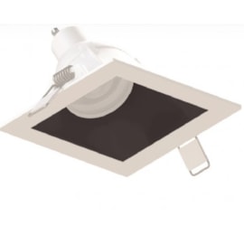 EMBUTIDO QUADRADO ANGULAR 36° DICRÓICA BORDA BRANCO RECUO PRETO 107x100MM | SAVEENERGY SE-330.1583 EMBUTIDO QUADRADO ANGULAR 36° DICRÓICA BORDA BRANCO RECUO PRETO 107x100MM | SAVEENERGY SE-330.1583