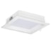 EMBUTIDO QUADRADO PETRA 30W 22,5X22,5X6,4CM BRANCO | MISTERLED SLED1130