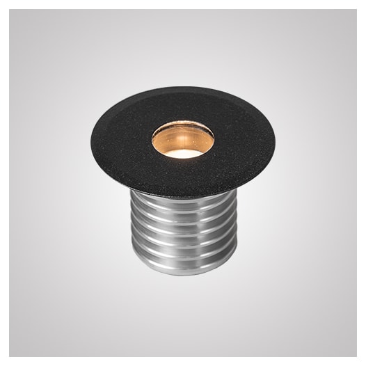EMBUTIDO SOLO1 3W PRATA 12V DC 20°65° LENTE ASSIMÉTRICA 3000K | DIRECT LIGHT 1837