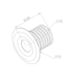 EMBUTIDO SOLO1 3W PRATA 12V DC 46° 3000K | DIRECT LIGHT 1843