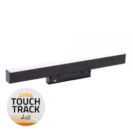 EMBUTIDO TOUCH TRACK LED 3000K 12W 300MM ALUMÍNIO | +LUZ EMB-146/12.30