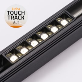 EMBUTIDO TOUCH TRACK LED 3000K 6W 114MM ALUMÍNIO | +LUZ EMB-145/6.30 EMBUTIDO TOUCH TRACK LED 3000K 6W 114MM ALUMÍNIO | +LUZ EMB-145/6.30