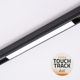 EMBUTIDO TOUCH TRACK LED 4000K 12W 300MM ALUMÍNIO | +LUZ EMB-146/12.40 EMBUTIDO TOUCH TRACK LED 4000K 12W 300MM ALUMÍNIO | +LUZ EMB-146/12.40