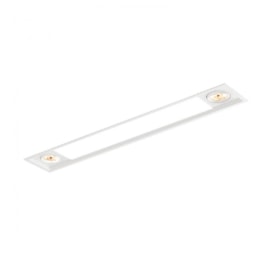 EMBUTIR SLIM II 2 T8 LED 2 PAR16 LED 139X1462X90MM | NEWLINE IN50236