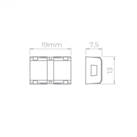 EMENDA PARA FITA ALL LIGHT LED | STELLA STH20873