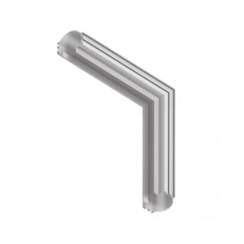 EMENDA TETO/PAREDE P/ PERFIL LED NO FRAME 2X18W/M 12V ALUMÍNIO BRANCO | MISTERLED SLED9008IN S40 CTP EMENDA TETO/PAREDE P/ PERFIL LED NO FRAME 2X18W/M 12V ALUMÍNIO BRANCO | MISTERLED SLED9008IN S40 CTP