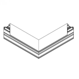 EMENDA TETO/TETO P/ PERFIL "L" 30X30CM ALUMÍNIO | MISTERLED SLED9022 CTT EMENDA TETO/TETO P/ PERFIL "L" 30X30CM ALUMÍNIO | MISTERLED SLED9022 CTT