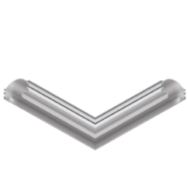 EMENDA TETO/TETO P/ PERFIL LED NO FRAME 2X 19W/M 12V 30X30CM ALUMÍNIO BRANCO | MISTERLED SLED9048 S80 CTT EMENDA TETO/TETO P/ PERFIL LED NO FRAME 2X 19W/M 12V 30X30CM ALUMÍNIO BRANCO | MISTERLED SLED9048 S80 CTT