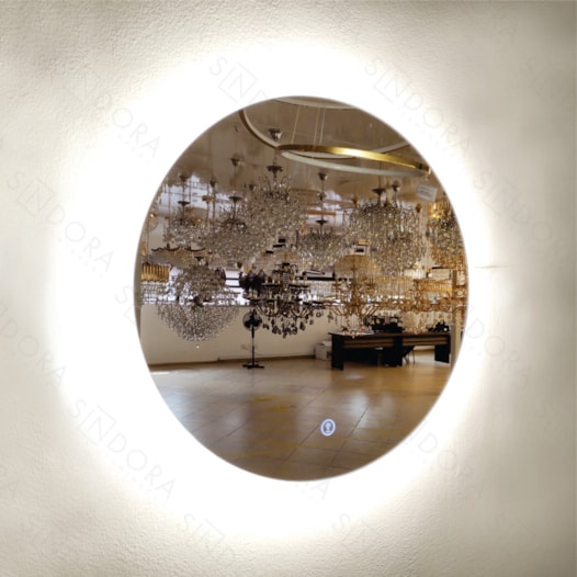 ESPELHO COM LED DIMERIZÁVEL55CM 25W 4000K 2500LM BIVOLT IP67, METAL+ACRILICO BRANCO | SINDORA DCB00614 ESPELHO COM LED DIMERIZÁVEL55CM 25W 4000K 2500LM BIVOLT IP67, METAL+ACRILICO BRANCO | SINDORA DCB00614