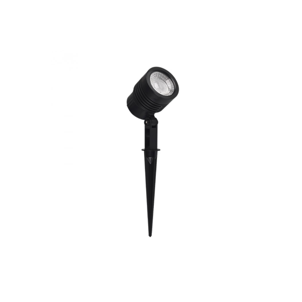 ESPETO DE JARDIM LED 6500K 6W BIVOLT 25,5XØ5,6CM ABS PRETO | PIX