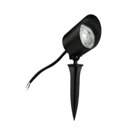 ESPETO DE JARDIM LED 6500K 7W BIVOLT 16X8X5,6CM POLICARBONATO PRETO | NORDECOR 6164