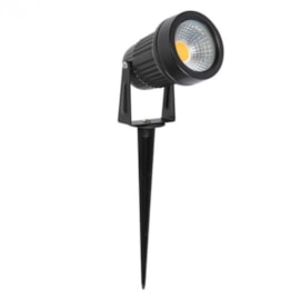 ESPETO DE JARDIM LED HAGER EXTERNO 3000K 7W BIVOLT 28X7X7CM METAL PRETO | NORDECOR 6139