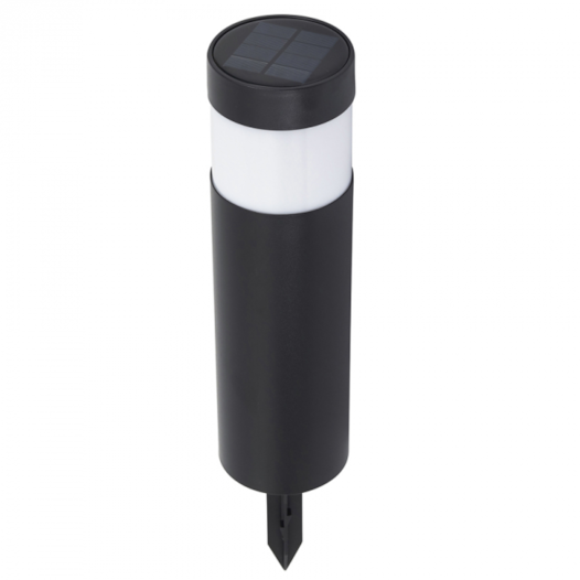 ESPETO DE JARDIM LED LUNA PARA ENERGIA SOLAR EXTERNO 3000K 2W PRETO | GAYA 3187 ESPETO DE JARDIM LED LUNA PARA ENERGIA SOLAR EXTERNO 3000K 2W PRETO | GAYA 3187