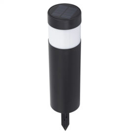 ESPETO DE JARDIM LED LUNA PARA ENERGIA SOLAR EXTERNO 6000K 2W PRETO | GAYA 3188 ESPETO DE JARDIM LED LUNA PARA ENERGIA SOLAR EXTERNO 6000K 2W PRETO | GAYA 3188