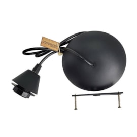 FIO PENDENTE COM BOCAL 33MM PRETO 2 METROS | BIASÁ 20922 FIO PENDENTE COM BOCAL 33MM PRETO 2 METROS | BIASÁ 20922