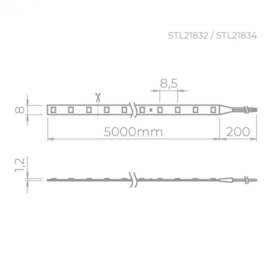 FITA FULL LED 24V PRO 14,5W/m IRC 97 2700K | STELLA STL21834/27 FITA FULL LED 24V PRO 14,5W/m IRC 97 2700K | STELLA STL21834/27