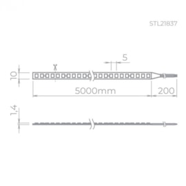 FITA FULL LED 24V PRO 25W/m IRC 97 2700K | STELLA STL21837/27 FITA FULL LED 24V PRO 25W/m IRC 97 2700K | STELLA STL21837/27