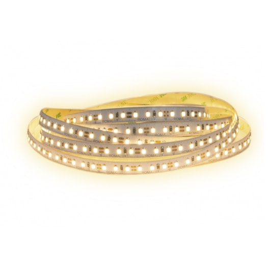 FITA LED 120LED/M - 12WM 12V 3000K POR METRO | ROMALUX  10027 FITA LED 120LED/M - 12WM 12V 3000K POR METRO | ROMALUX  10027