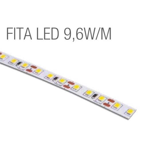 FITA LED 12V 9.6W 3000K 5 METROS 2835-120-9.6W-IP20 | LED ART  LA-705 FITA LED 12V 9.6W 3000K 5 METROS 2835-120-9.6W-IP20 | LED ART  LA-705