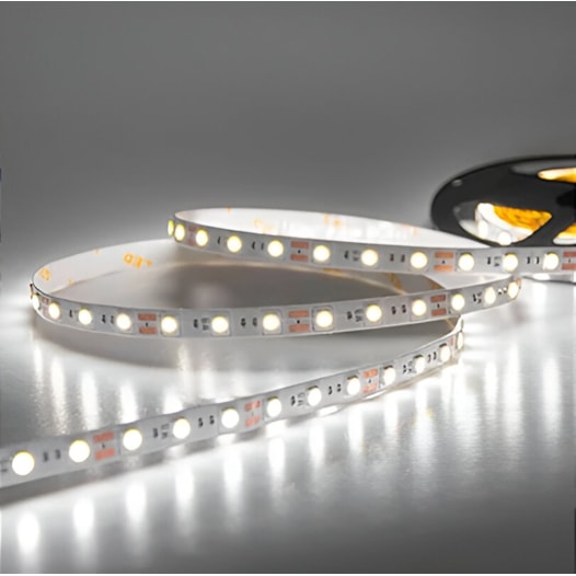 FITA LED 2835 IP20 60LED/M 8MM 5.4W/M 626LM/M 5M/RL 6500K 12V | NORDECOR 7146 FITA LED 2835 IP20 60LED/M 8MM 5.4W/M 626LM/M 5M/RL 6500K 12V | NORDECOR 7146