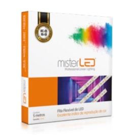 FITA LED 5 METROS ALTO IRC>95 INTERNO 2700K 11W 12V | MISTERLED SLED8027 FITA LED 5 METROS ALTO IRC>95 INTERNO 2700K 11W 12V | MISTERLED SLED8027