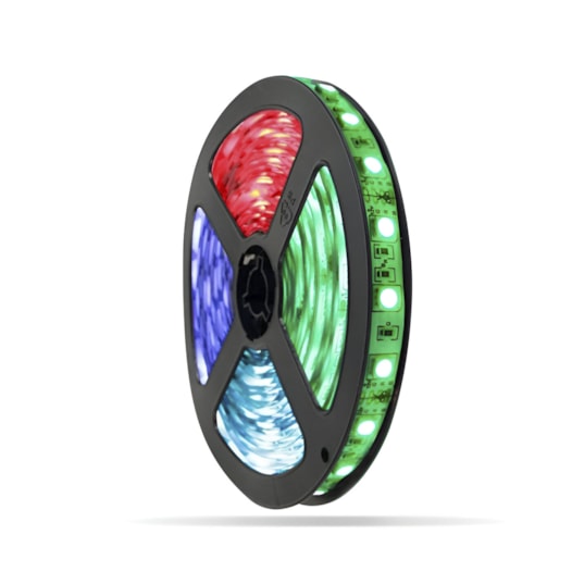 FITA LED 5050 5 METROS INTERNO RGB 7,8W/M 12V | GAYA 9151 FITA LED 5050 5 METROS INTERNO RGB 7,8W/M 12V | GAYA 9151