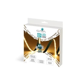 FITA LED COB 5 METROS INTERNO 3000K 18W/M 12V | GAYA 9370 FITA LED COB 5 METROS INTERNO 3000K 18W/M 12V | GAYA 9370