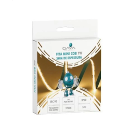 FITA MINI COB 24V 2700K ROLO DE 5 METROS | GAYA 7181 FITA MINI COB 24V 2700K ROLO DE 5 METROS | GAYA 7181