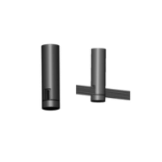 FIXADOR DE TETO DE APOIO CURVE ALUMÍNIO 2,6X6,5CM PRETO | DIMLUX 700961 FIXADOR DE TETO DE APOIO CURVE ALUMÍNIO 2,6X6,5CM PRETO | DIMLUX 700961