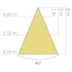 FOCCUS 3W PRETO BIVOLT 46° 3000K | DIRECT LIGHT 1277