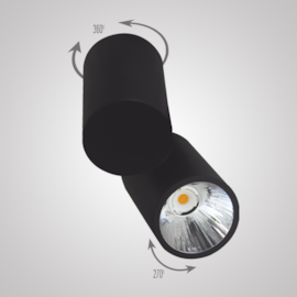 FOCCUS PLUS 18W BRANCO BIVOLT 15° 3000K | DIRECT LIGHT 2125