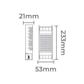 FONTE DC12V SLIM 10A/120W BIVOLT | NORDECOR 7215 FONTE DC12V SLIM 10A/120W BIVOLT | NORDECOR 7215