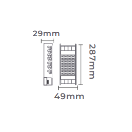 FONTE DC24V DIMERIZAVEL (TRIAC) 8.3A/200W 127V | NORDECOR 7182