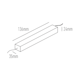 FONTE DE ALIMENTAÇÃO 30W 24V 1,25A | INTERLIGHT DRV.0115