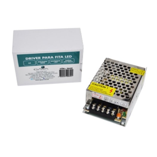 FONTE DE ALIMENTAÇÃO/DRIVER 36W 3A 12V BIVOLT | GAYA 9640 FONTE DE ALIMENTAÇÃO/DRIVER 36W 3A 12V BIVOLT | GAYA 9640