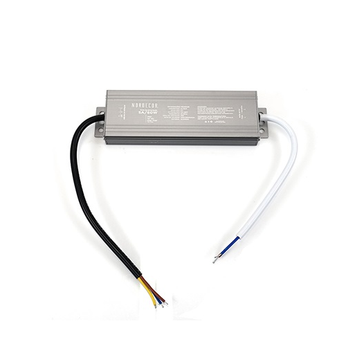 FONTE DRIVER 5A EXTERNO 60W 12V | NORDECOR 7137 FONTE DRIVER 5A EXTERNO 60W 12V | NORDECOR 7137