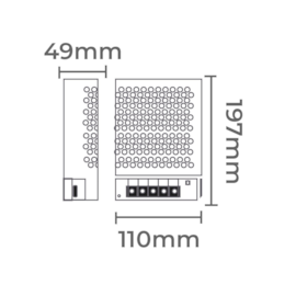 FONTE DRIVER CHAVEADA 10,42A 250W 24V | NORDECOR 7075