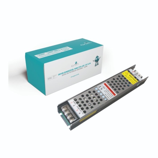 FONTE DRIVER DIMERIZÁVEL 8,5A INTERNO 100W 12V | GAYA 1174 FONTE DRIVER DIMERIZÁVEL 8,5A INTERNO 100W 12V | GAYA 1174