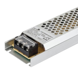 FONTE DRIVER SLIM 15A 150W 12V ALUMÍNIO CROMADO | GAYA 9640 FONTE DRIVER SLIM 15A 150W 12V ALUMÍNIO CROMADO | GAYA 9640