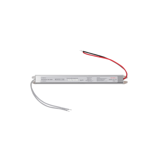 FONTE DRIVER SLIM 1A 24W 24V | NORDECOR 7066