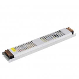 FONTE DRIVER SLIM 20A 200W 12V ALUMÍNIO BRANCO | GAYA 9367 FONTE DRIVER SLIM 20A 200W 12V ALUMÍNIO BRANCO | GAYA 9367